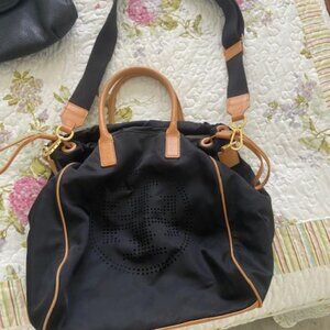 TORY BURCH NYLON CROSS BODY HANDBAG